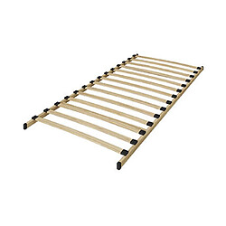 Mes Sommier cadre à lattes 90x200 - Naturel