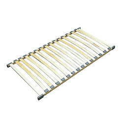 Mes Sommier cadre à lattes - Naturel