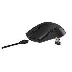 Newskill Chiron Pro Blanche Souris gamer - sans fil - optique - ambidextre - RGB - 8 boutons - 16000 dpi