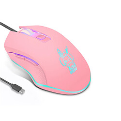 Mouse Kachu Type-C - Rose RGB