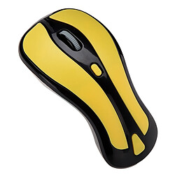 Wewoo Souris Sans Fil Gyroscopique - Jaune/Noir