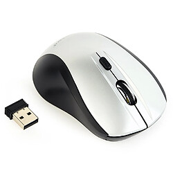 Gembird MUSW-4B-02-BS Noir et argent