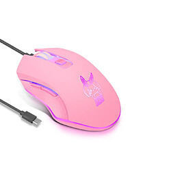 Mouse Kachu Type-C - Rose RGB