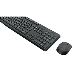 Logitech Pack clavier souris sans fil - Gris