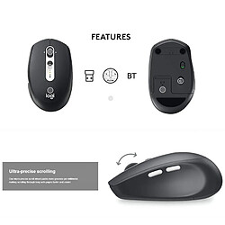 Souris Bluetooth Silent 1000 DPI - Rouge