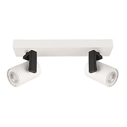 Italux Mola Plafonnier - Blanc/Noir