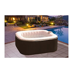 Sun Spa Gonflable Carré 6 Personnes