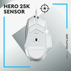 Avis Logitech G502 X Blanche · Reconditionné