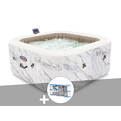 Intex PureSpa Calacatta carré - Bulles 4 places