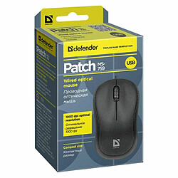 Defender Patch Noir pas cher