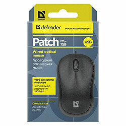 Acheter Defender Patch Noir