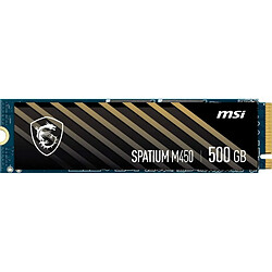 MSI Spatium M450 - 500 Go - M.2 NVMe