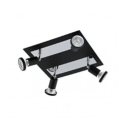EGLO SARRIA Spot 4 Ampoules - Noir