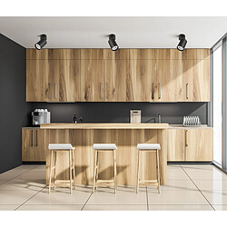 Italux Laconi - Spot Simple Moderne, GU10 - Noir