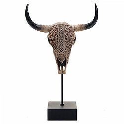 Mendler Crâne Décoration Vache 47 cm