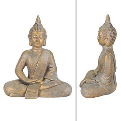 Ecd Germany Statue Bouddha 48 cm - Aspect Bronze