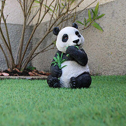 Avis Vivid Arts Panda mangeant en résine