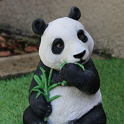 Acheter Vivid Arts Panda mangeant en résine