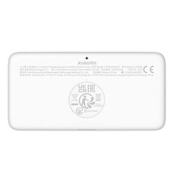 Avis Xiaomi Capteur de Température et d'Humidité Mi avec Horloge Numérique Multifonction Blanc