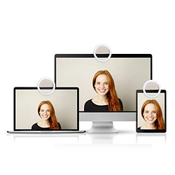 Magneticland Anneau LED Selfie pour Smartphone