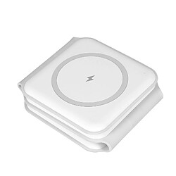 Station de Charge MagSafe pour iPhone Apple Watch et AirPods Moxie Blanc