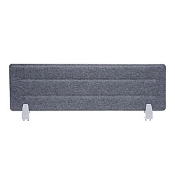 Mendler Cloison de table HWC-G76 - Gris