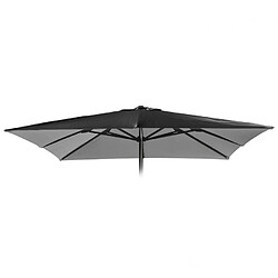 Elios parasols Toile de parasol carré - Noir