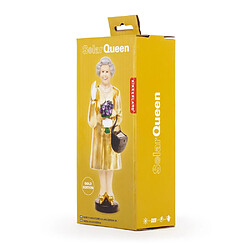 Kikkerland Figurine Solaire Reine d'Angleterre