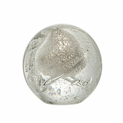 Paris Prix Presse-papier en verre bulles argent
