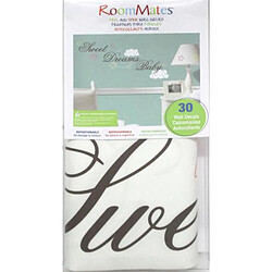 Avis Thedecofactory SWEET DREAMS BABY - Stickers repositionnables texte, étoiles et nuages