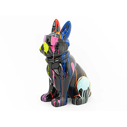 AMADEUS Bulldog Trash Noir 80cm