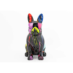 AMADEUS Bulldog Trash Noir 80cm