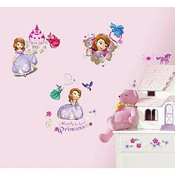 Thedecofactory Stickers Géants Princesse Sofia Disney