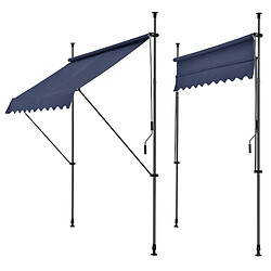 Pro.Tec pro_tec Store banne - 250x120 cm Bleu Foncé