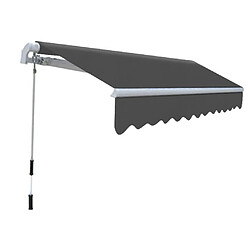 Auvent vidaXL - 300 cm Anthracite