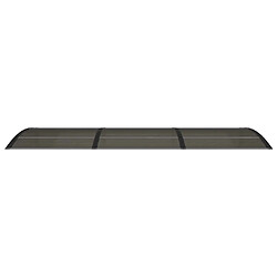 Acheter vidaXL Auvent de porte - Noir, 300x100 cm - Polycarbonate