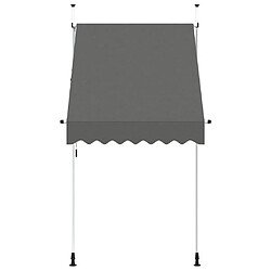 Avis Auvent manuel vidaXL 150 cm - Anthracite