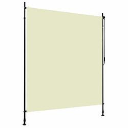 vidaXL Store roulant d'extérieur 200x270 cm Crème