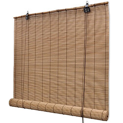 vidaXL Store roulant Bambou 120x220 - Marron