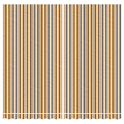 Avis vidaXL Tissu de remplacement pour auvent - Multicolore