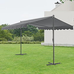 Pro.Tec pro_tec Store Banne Selenizza 600 x 300 cm - Gris foncé