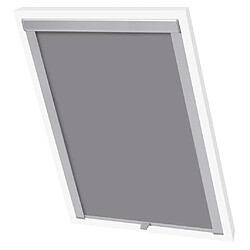 Store enrouleur occultant pour fenêtre Velux C04 - Gris VIDAXL
