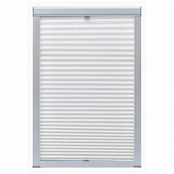 vidaXL Store plissé Blanc C02