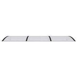 Acheter vidaXL Auvent de porte PC 300x100 cm - Noir