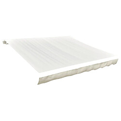 vidaXL Toile d'Auvent 5x3 m - Crème