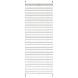 vidaXL Store plissé 50x150 cm - Blanc