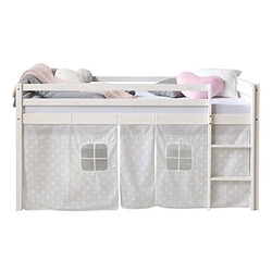 HOMESTYLE4U Lit mezzanine 90x200 cm