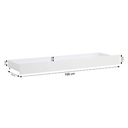 Acheter HOMESTYLE4U Lit superposé - Blanc