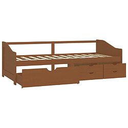 Acheter VIDAXL Lit de repos 3 places - Bois de pin massif