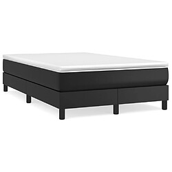 VIDAXL Cadre de lit sans matelas - Noir